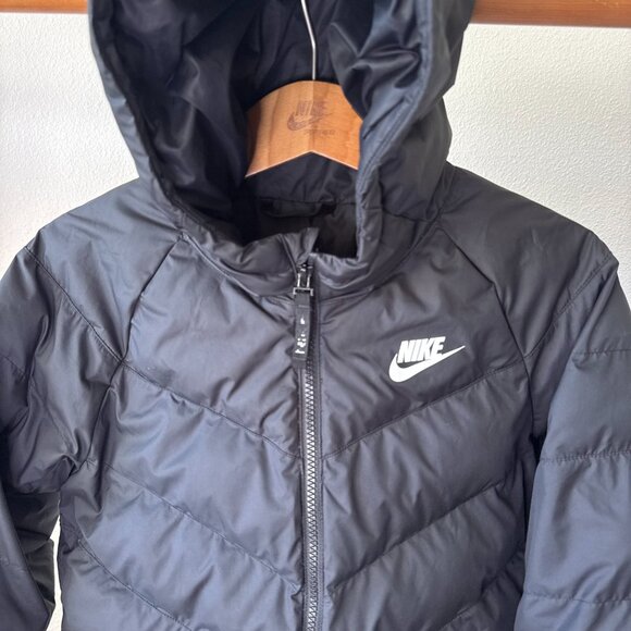 Nike Filled Hooded Zip Jacket • Black • Size Medium • Street / Outdoor Essential - Picture 9 of 14
